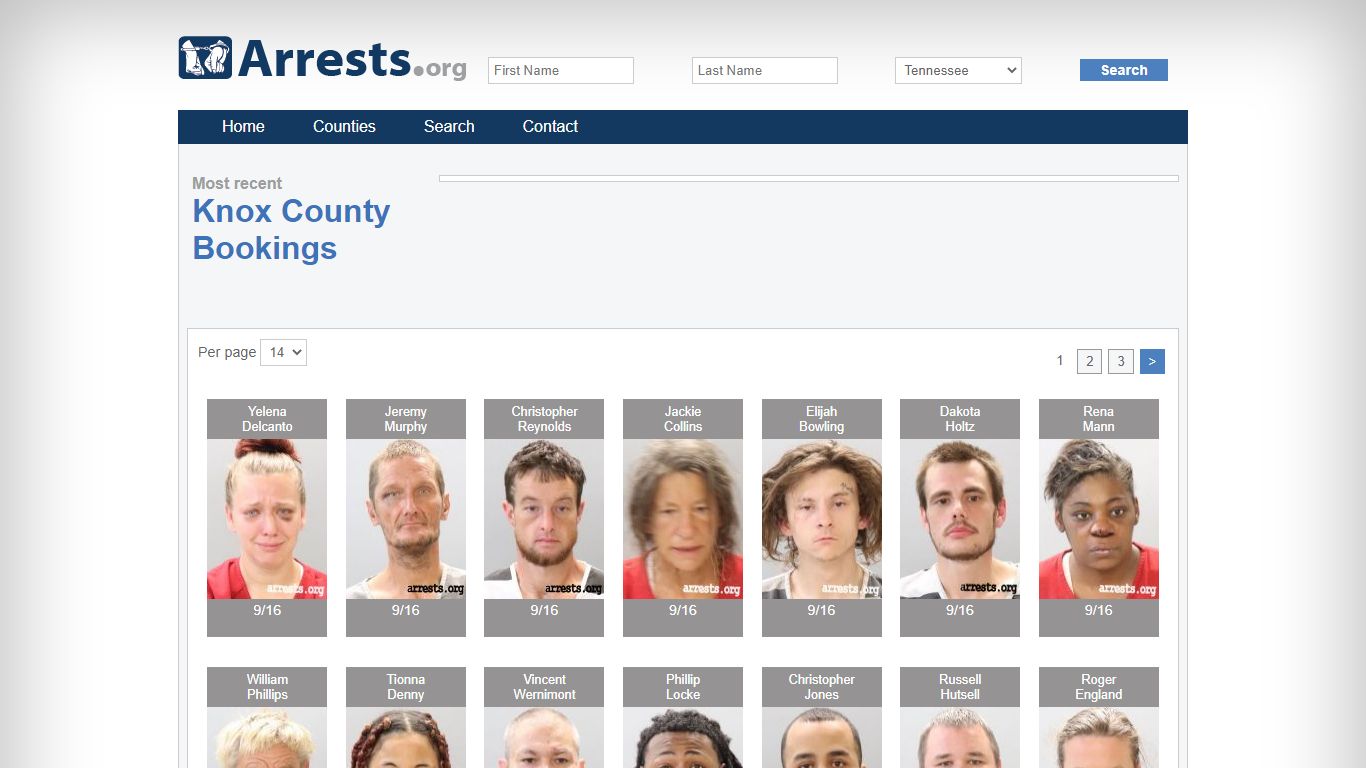 Knox County Arrests and Inmate Search